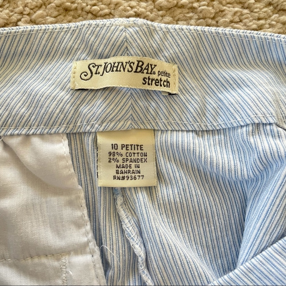 Striped Capris - Picture 4 of 4